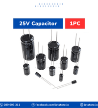 1PC 25V Aluminum Electrolytic Capacitor