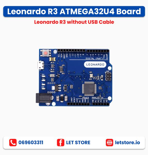Leonardo R3  ATMEGA32U4 Board