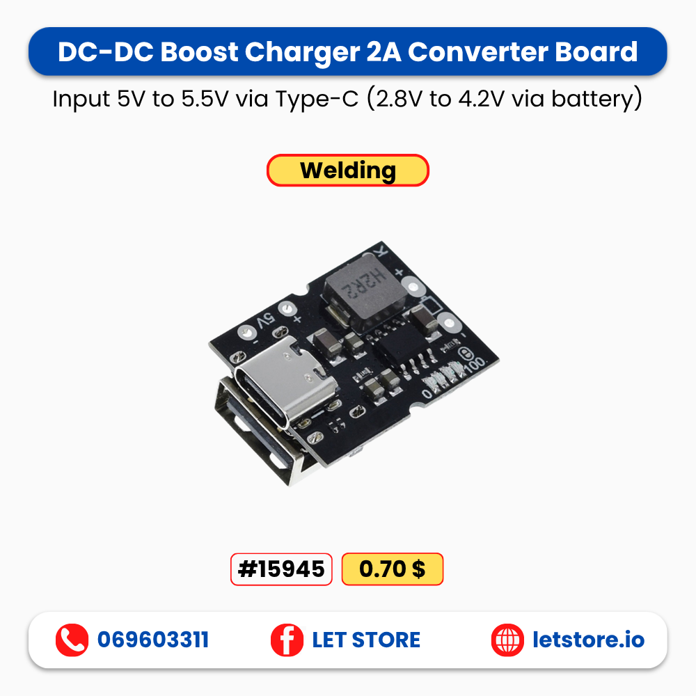USB Boost Type-C USB 5V 2A