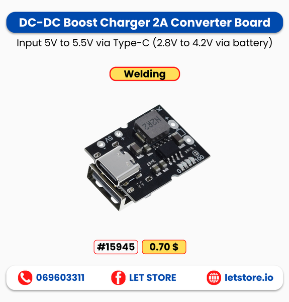 USB Boost Type-C USB 5V 2A
