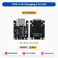 TYPE-C 5V Charging 3.7V 4.2V