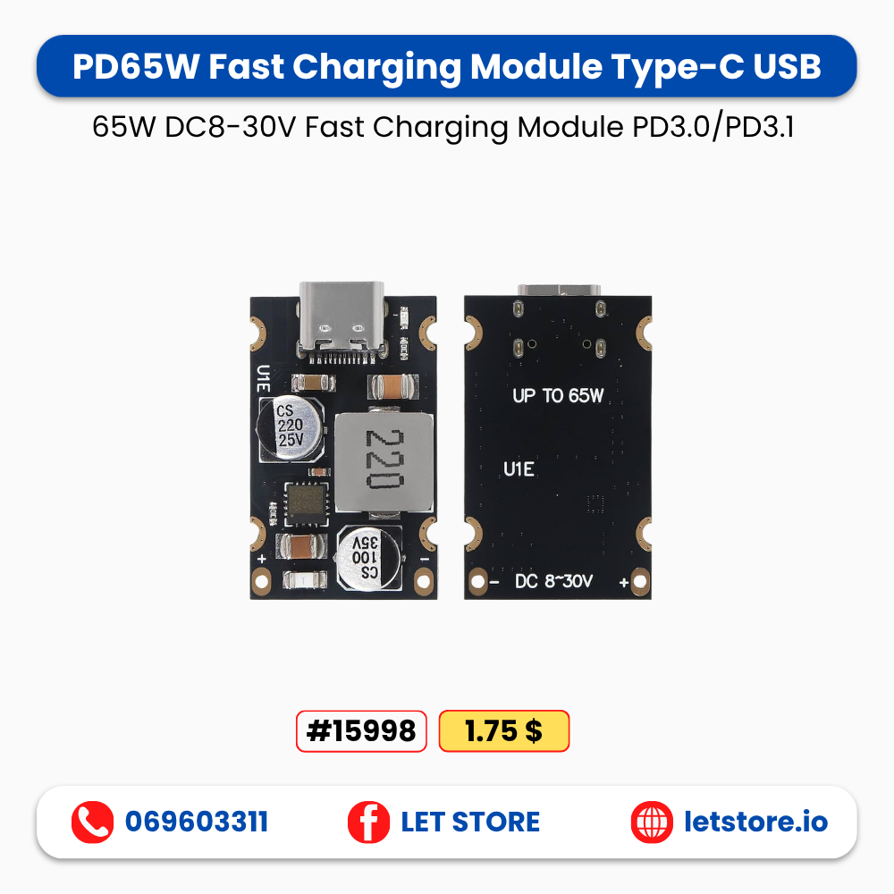65W Type-C Super Fast Charger