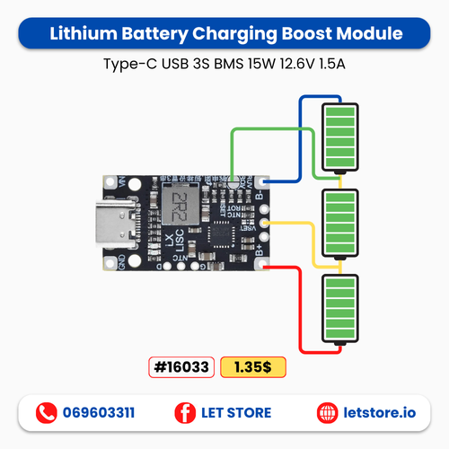 3.7V Lithium 5V Charging