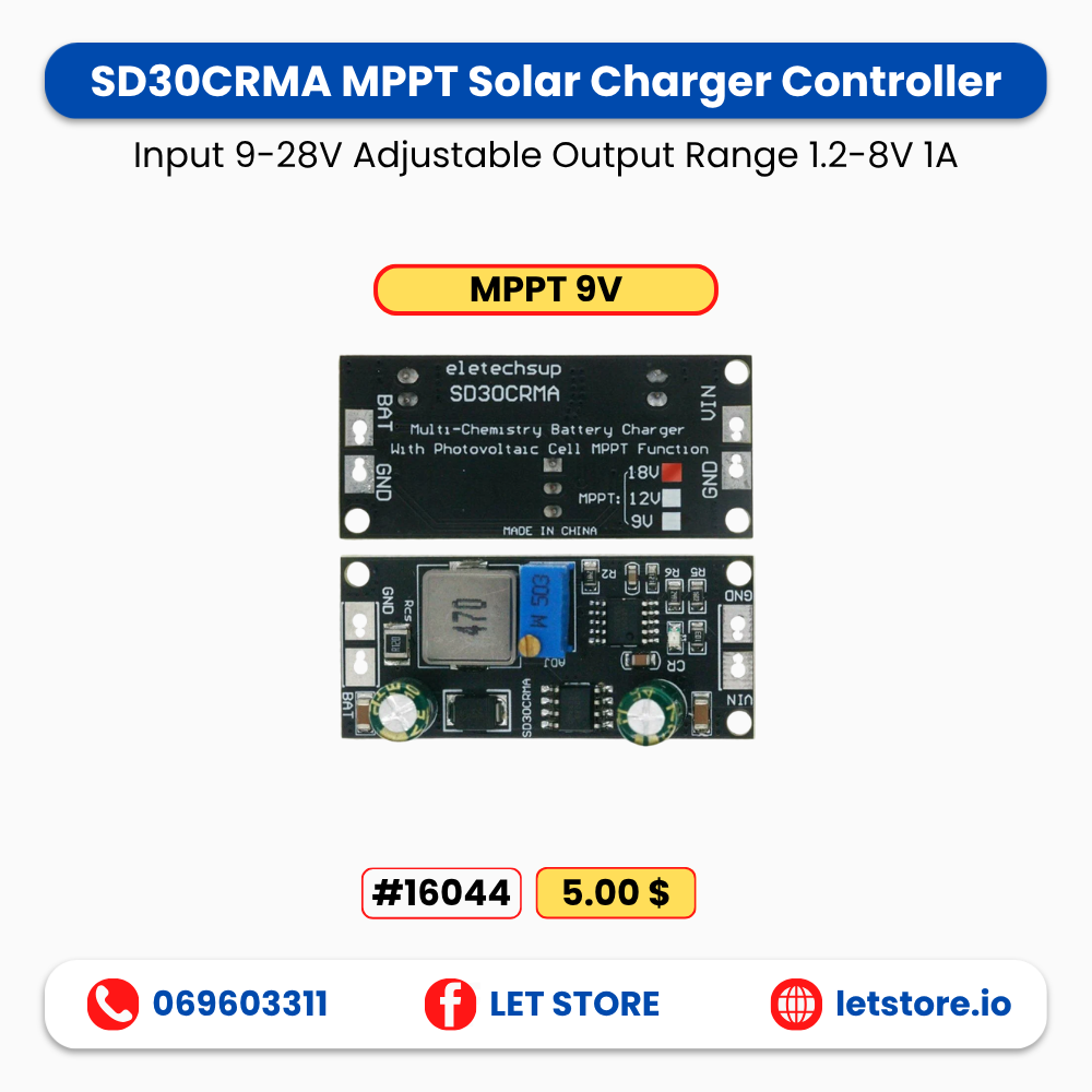 SD30CRMA MPPT Solar Charger