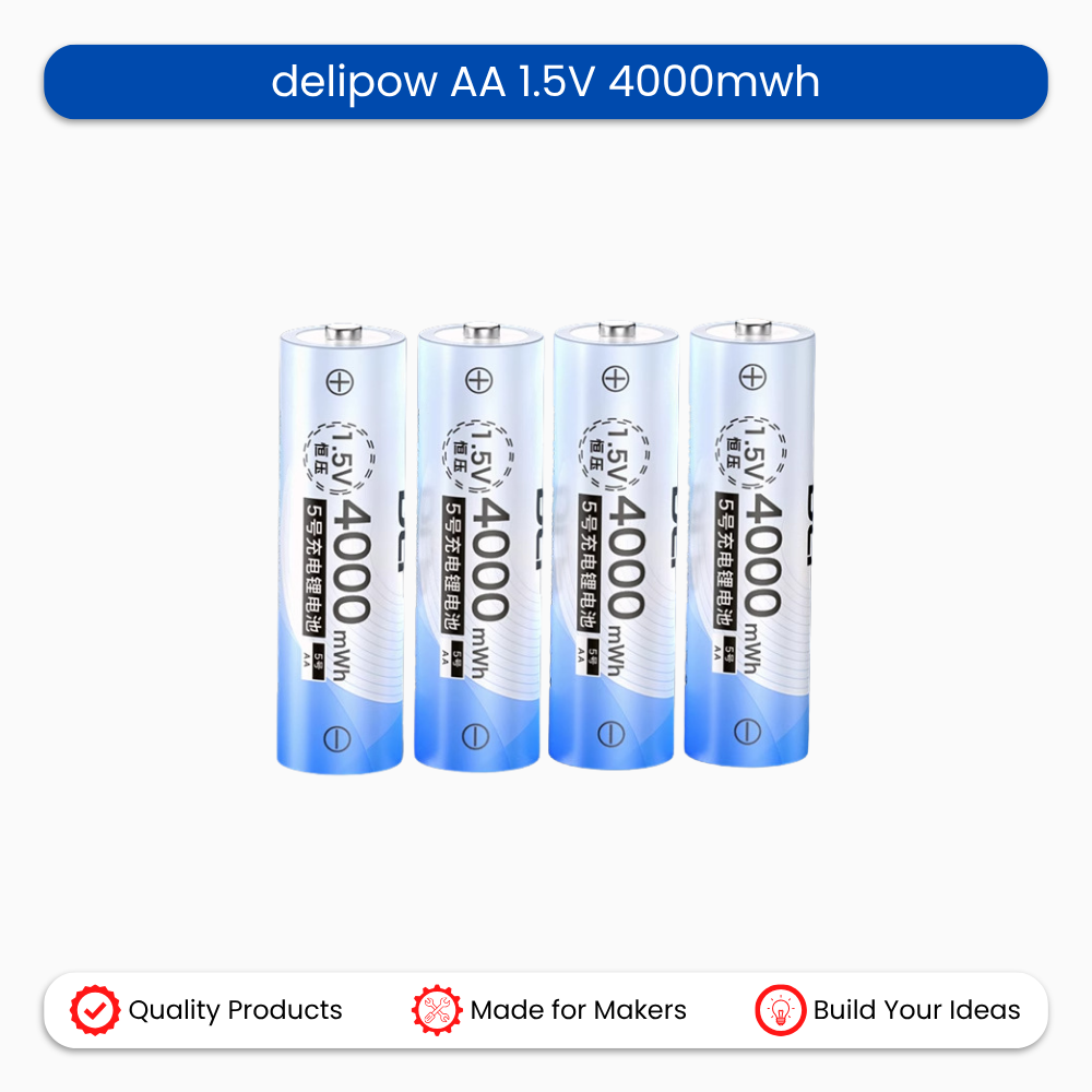 delipow AA 1.5V 4000mwh