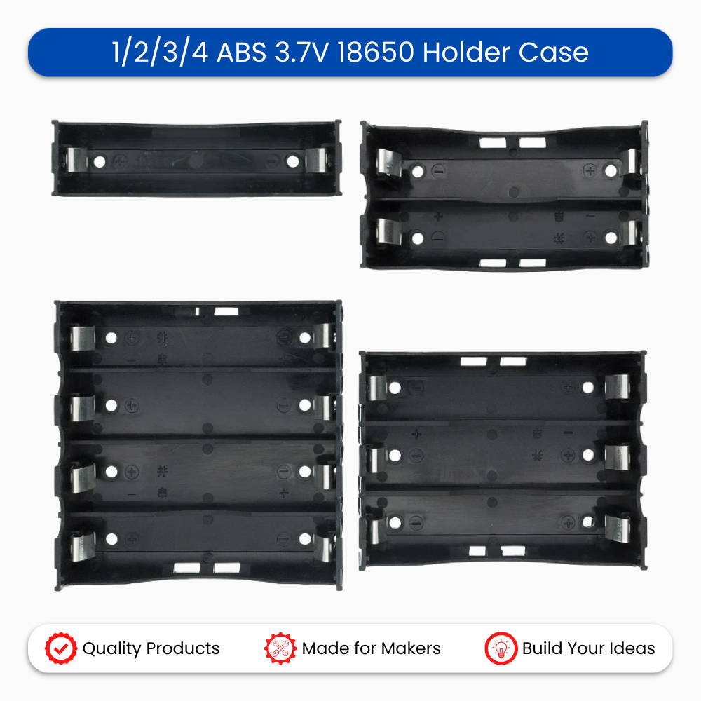 ABS 3.7V 18650 Holder