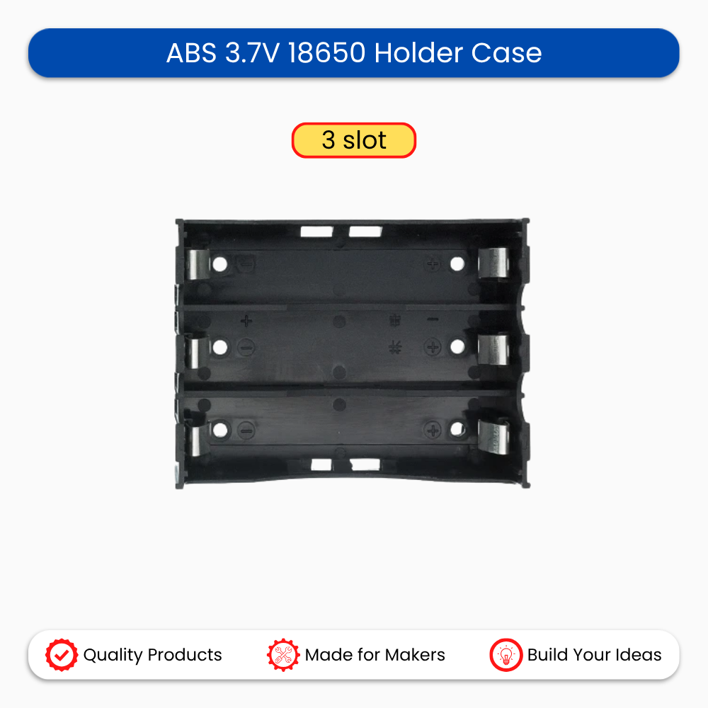 ABS 3.7V 18650 Holder