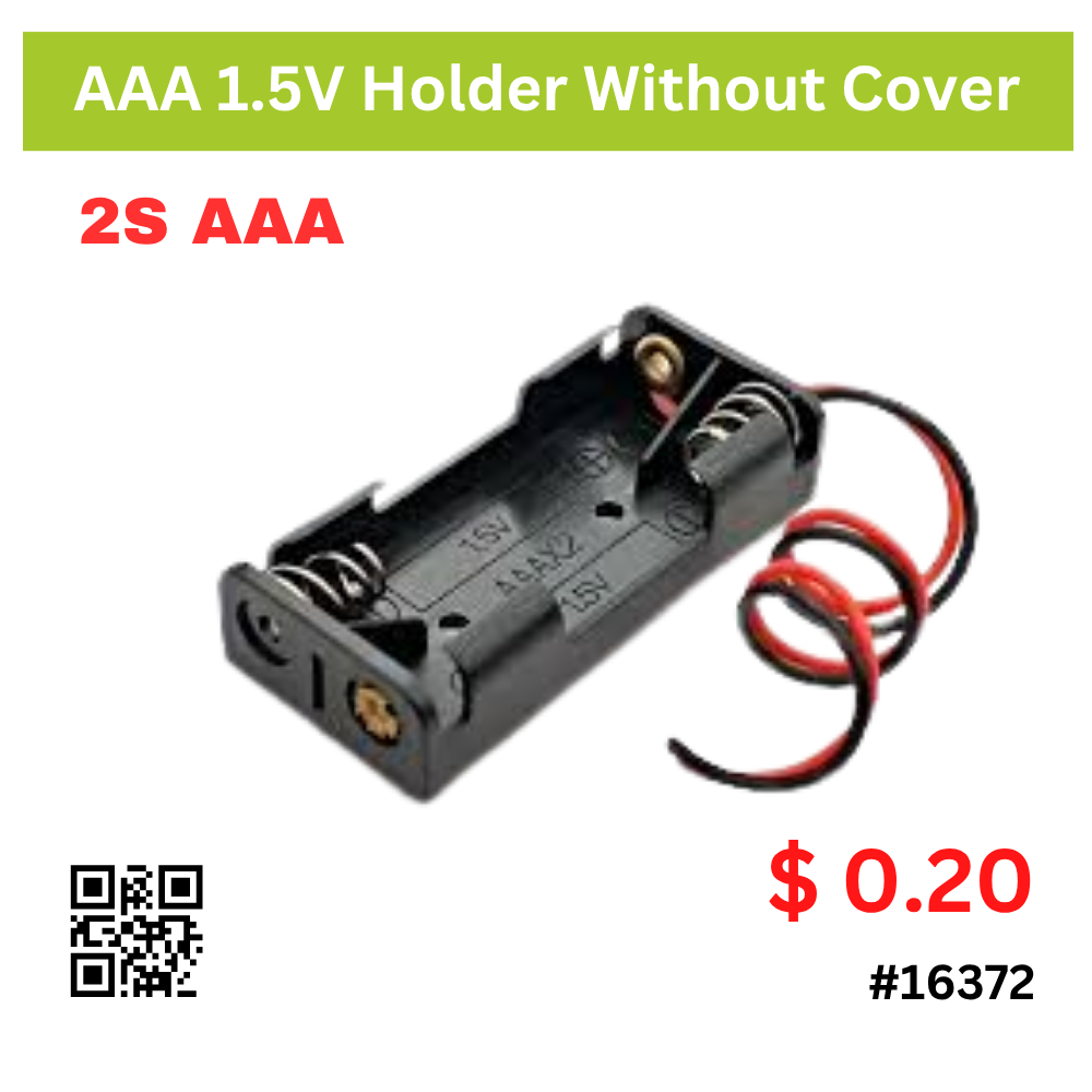AAA 1.5V Holder Without Cover