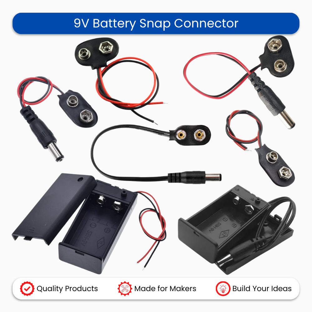 9V Battery Snap Connector
