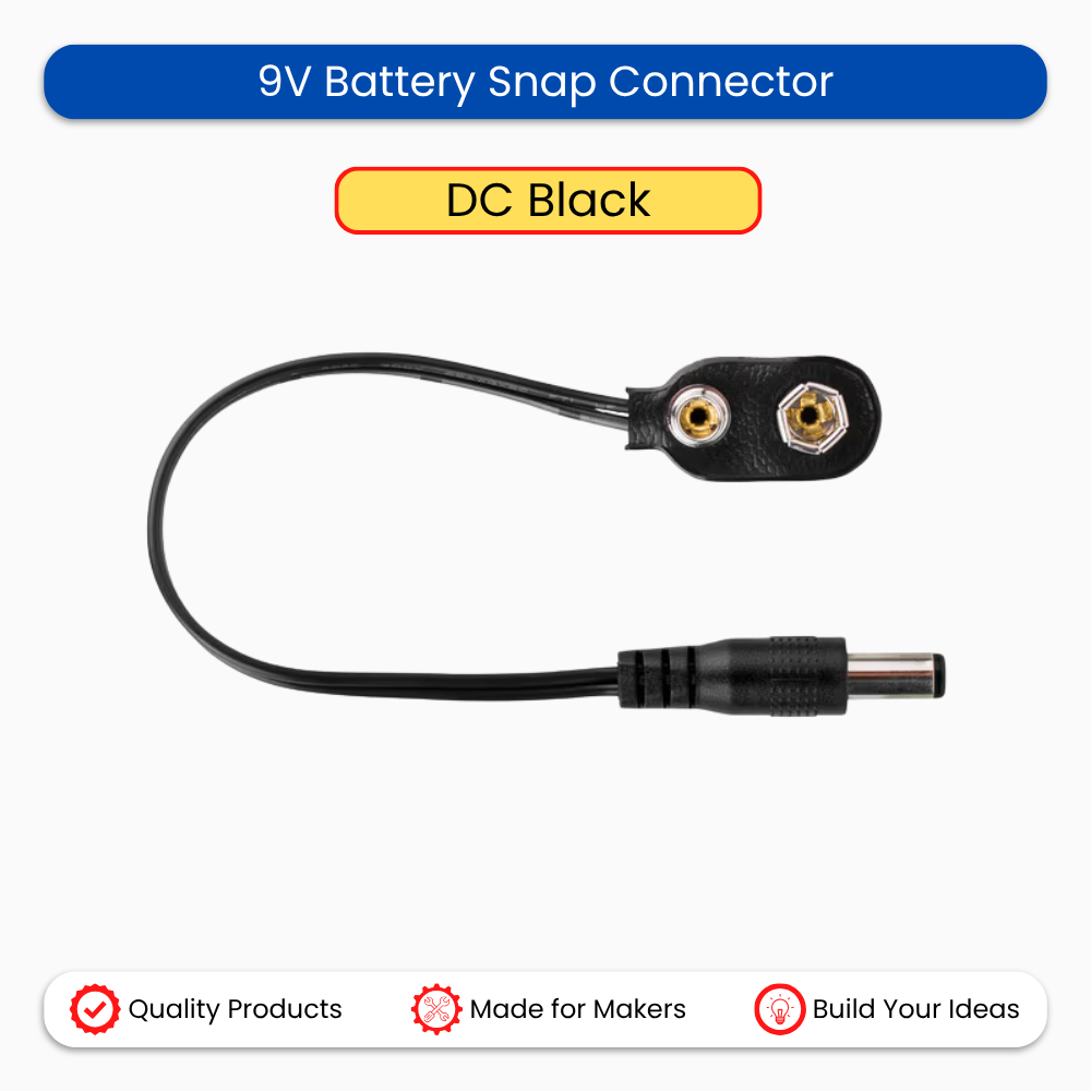 9V Battery Snap Connector