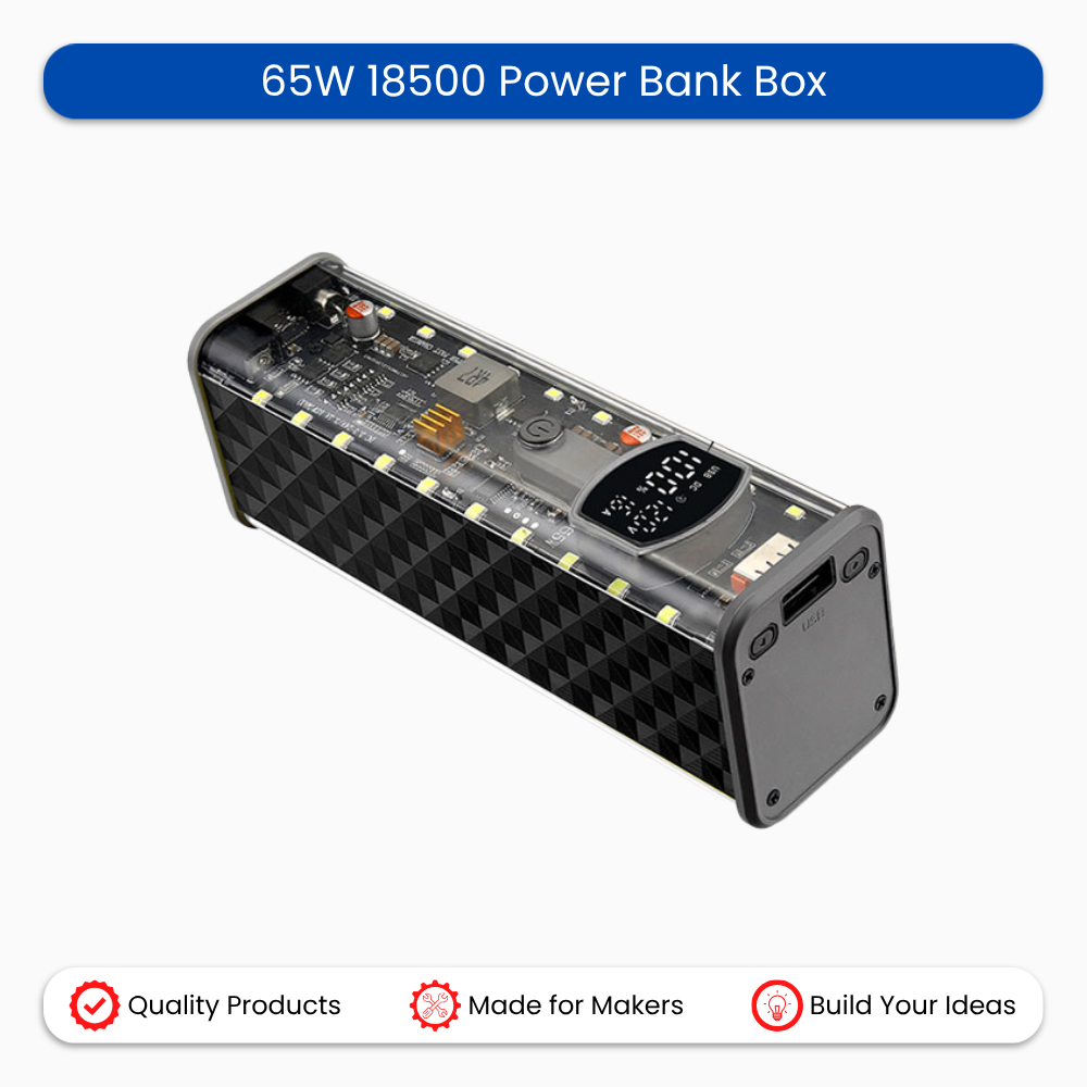 65W 18500 Power Bank Box