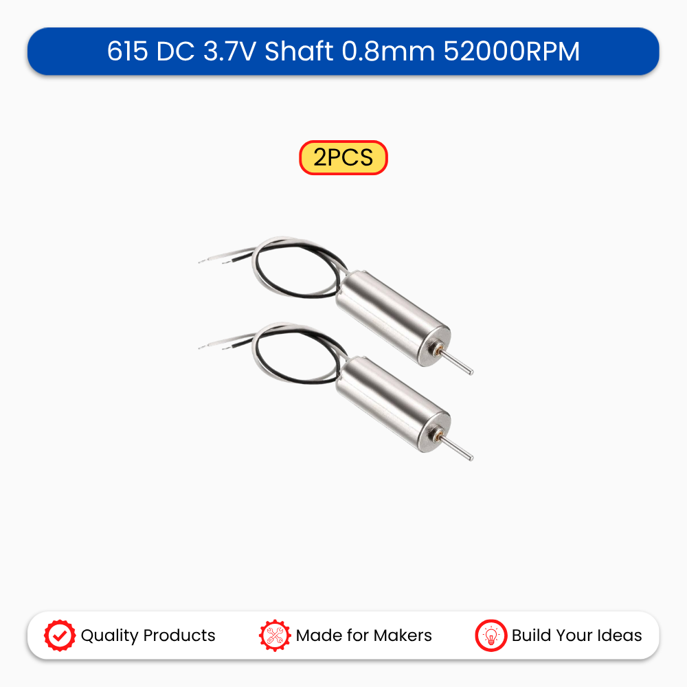 615 DC 3.7V 0.8mm 52000RPM