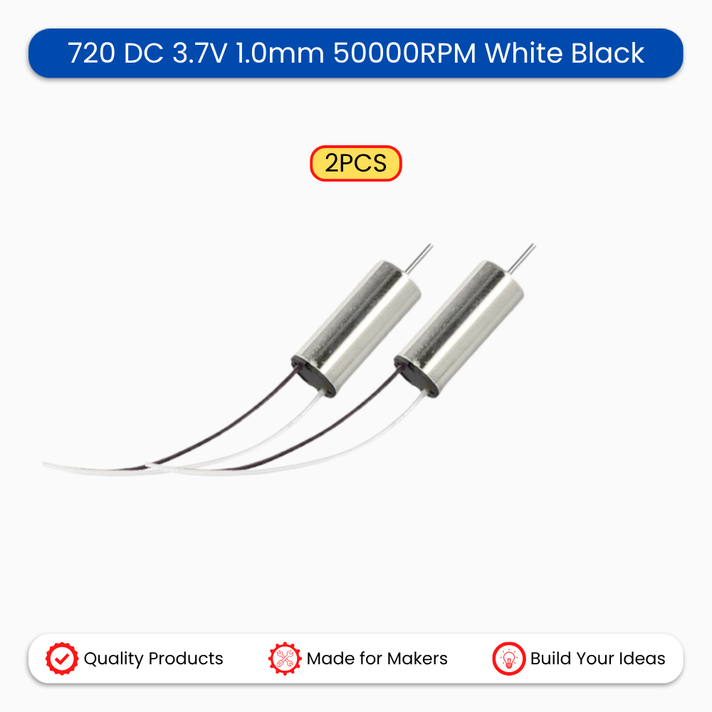 720 DC 3.7V 1.0mm 50000RPM