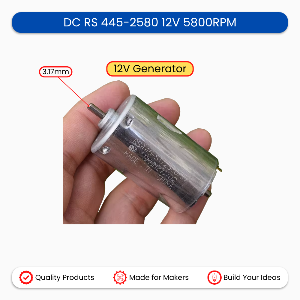 DC RS 445-2580 12V 5800RPM