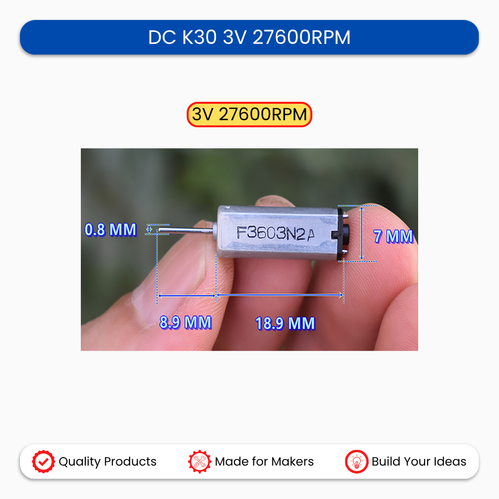 DC K30 3V 27600RPM 3V 27600RPM