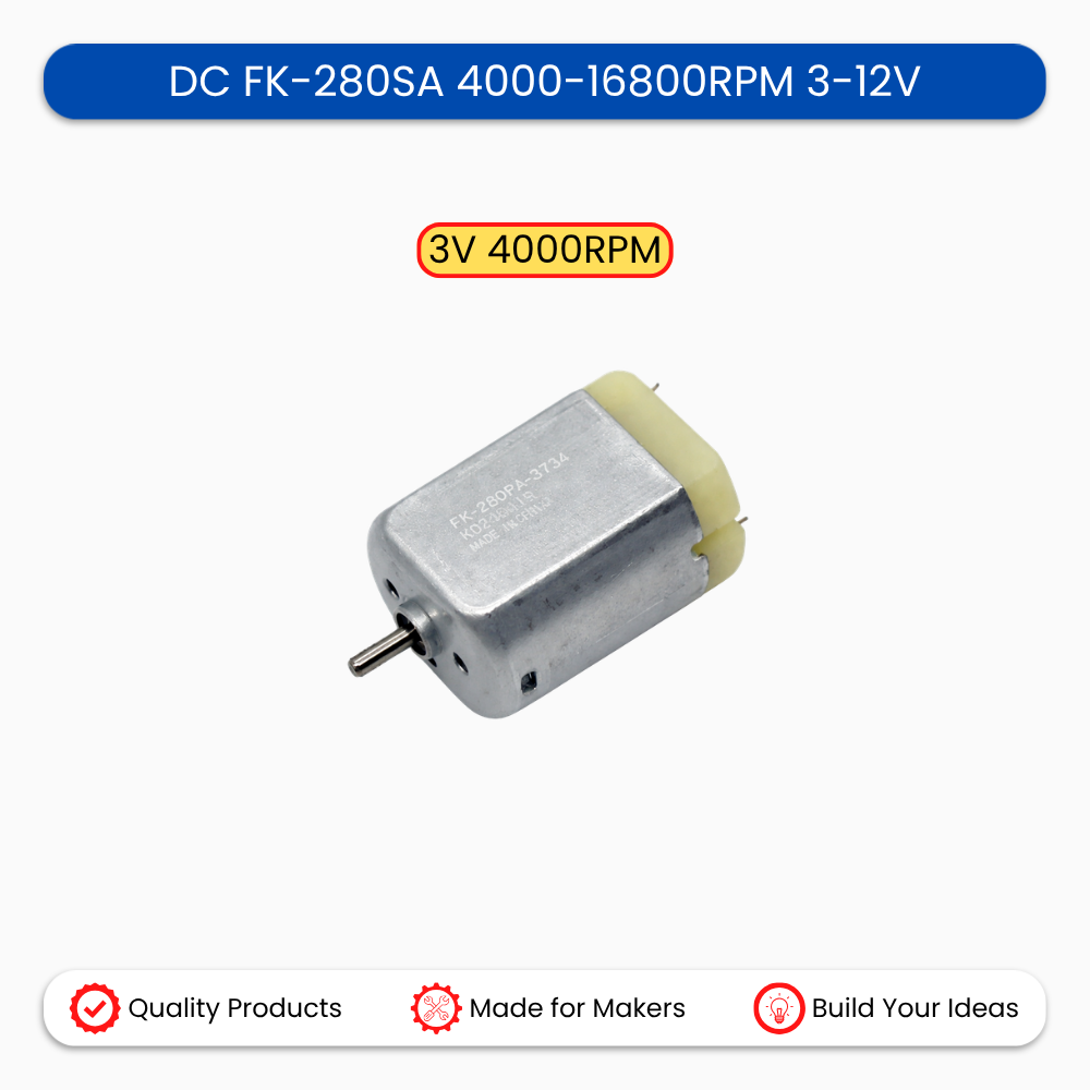 DC FK-280SA 4000-16800RPM 3-12V