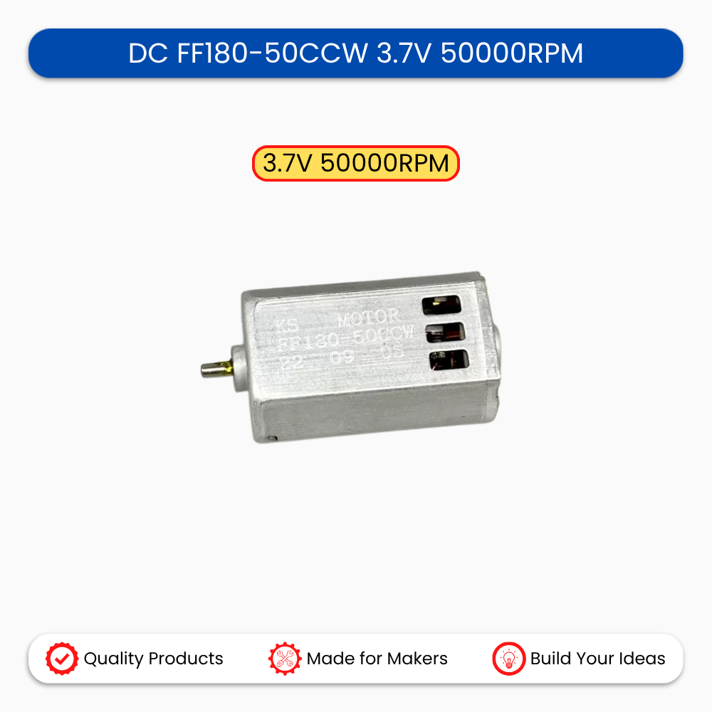 DC FF180-50CCW 3.7V 50000RPM 4.3mm 2.1A