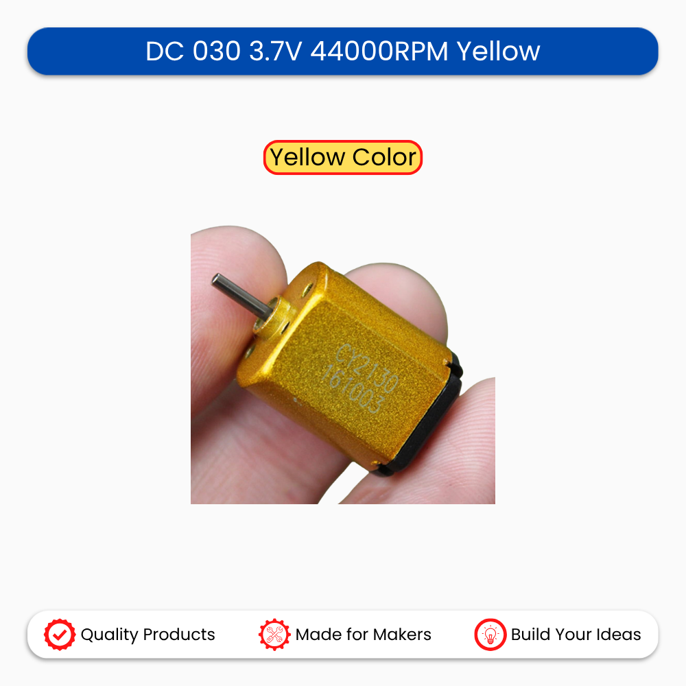 DC 030 3.7V 44000RPM Yellow