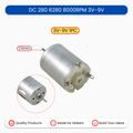 DC 280 R280 8000RPM 3V-9V