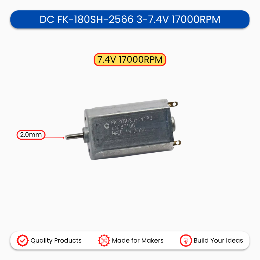 DC FK-180SH-2566 3-7.4V 17000RPM