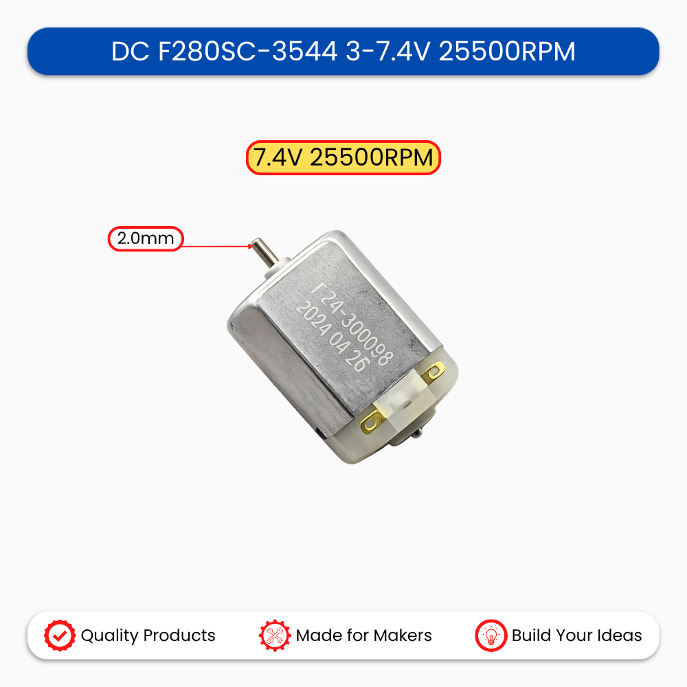 DC F280SC-3544 3-7.4V 25500RPM