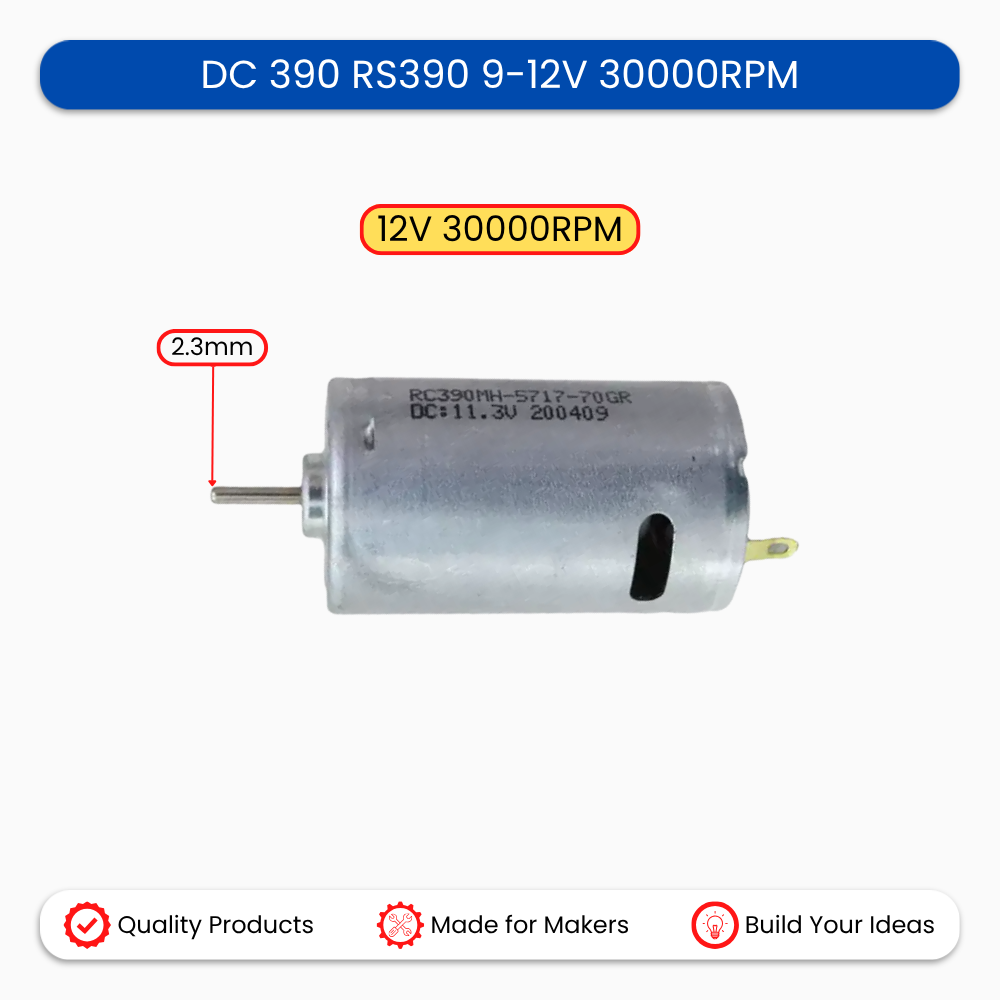 DC 390 RS390 9-12V 30000RPM