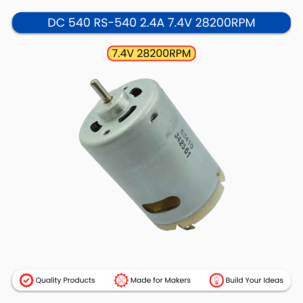 DC 540 RS-540 7.4V 2.4A 7.4V 28200RPM