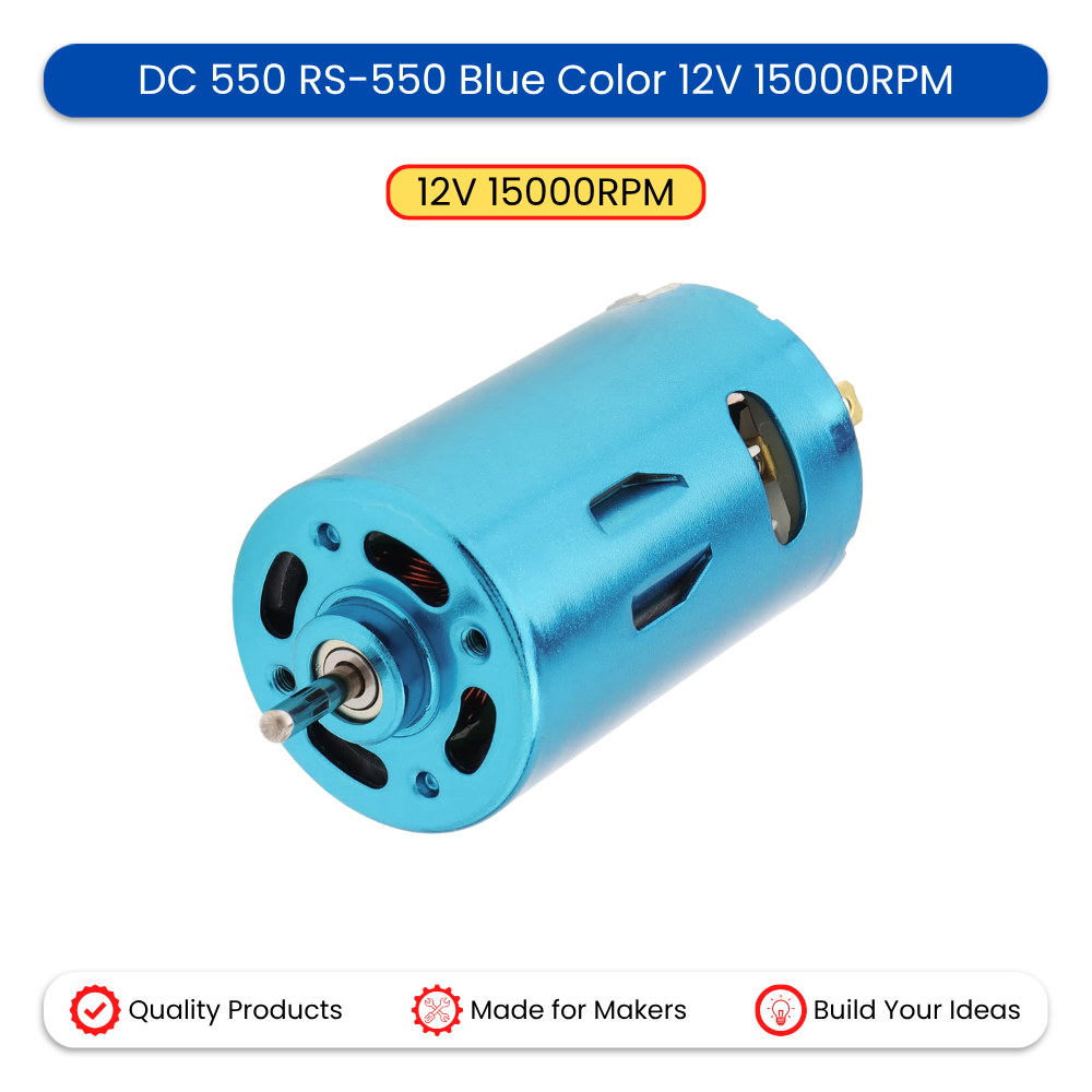 DC 550 RS-550 Blue Color 12V 15000RPM