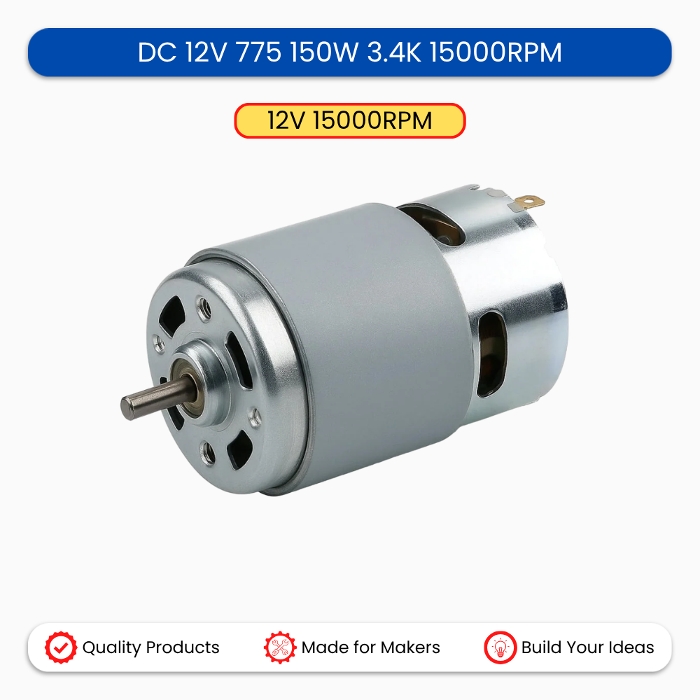 DC 12V 775 150W 3.4K 12V 15000RPM