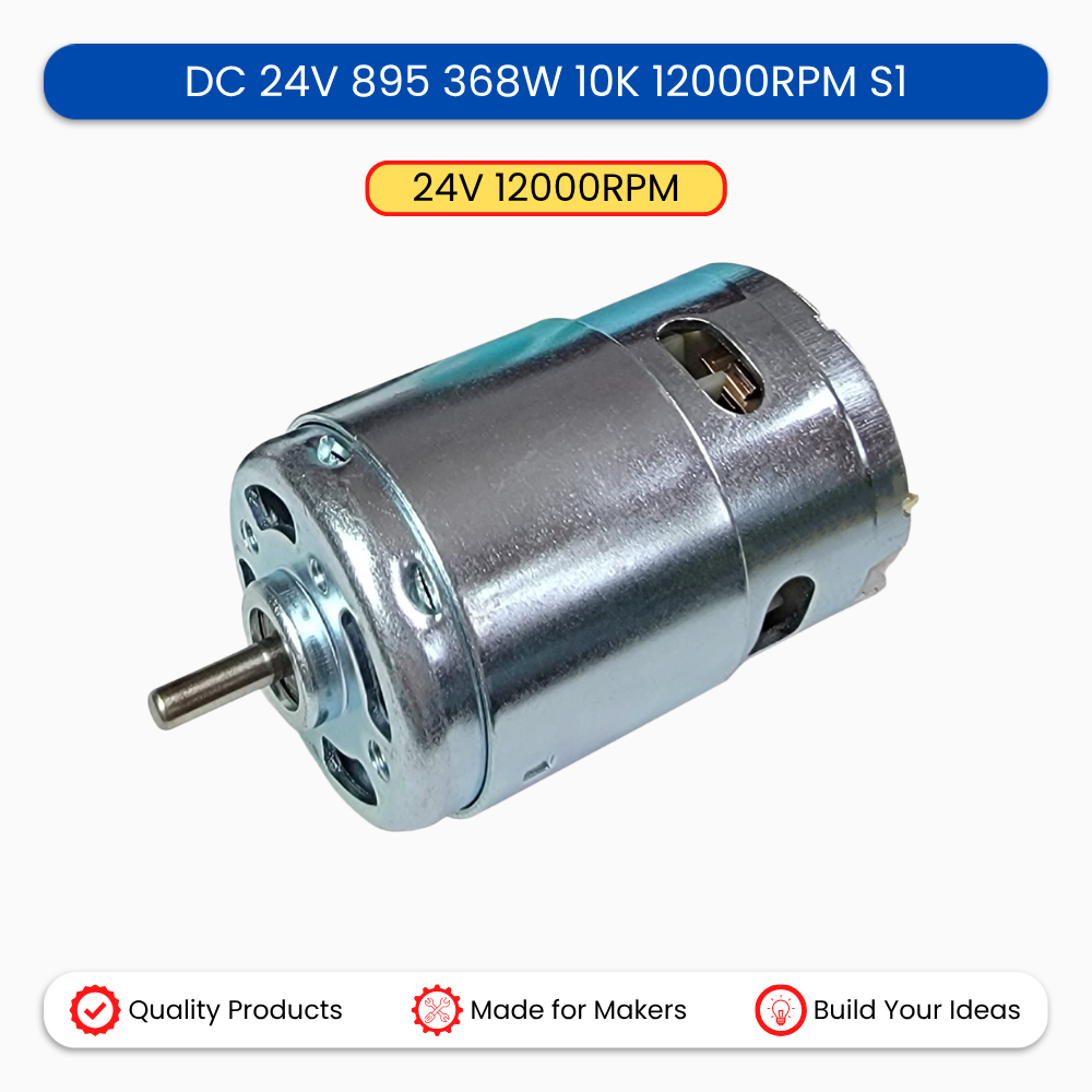 DC 24V 895 368W 10K 12000RPM S1