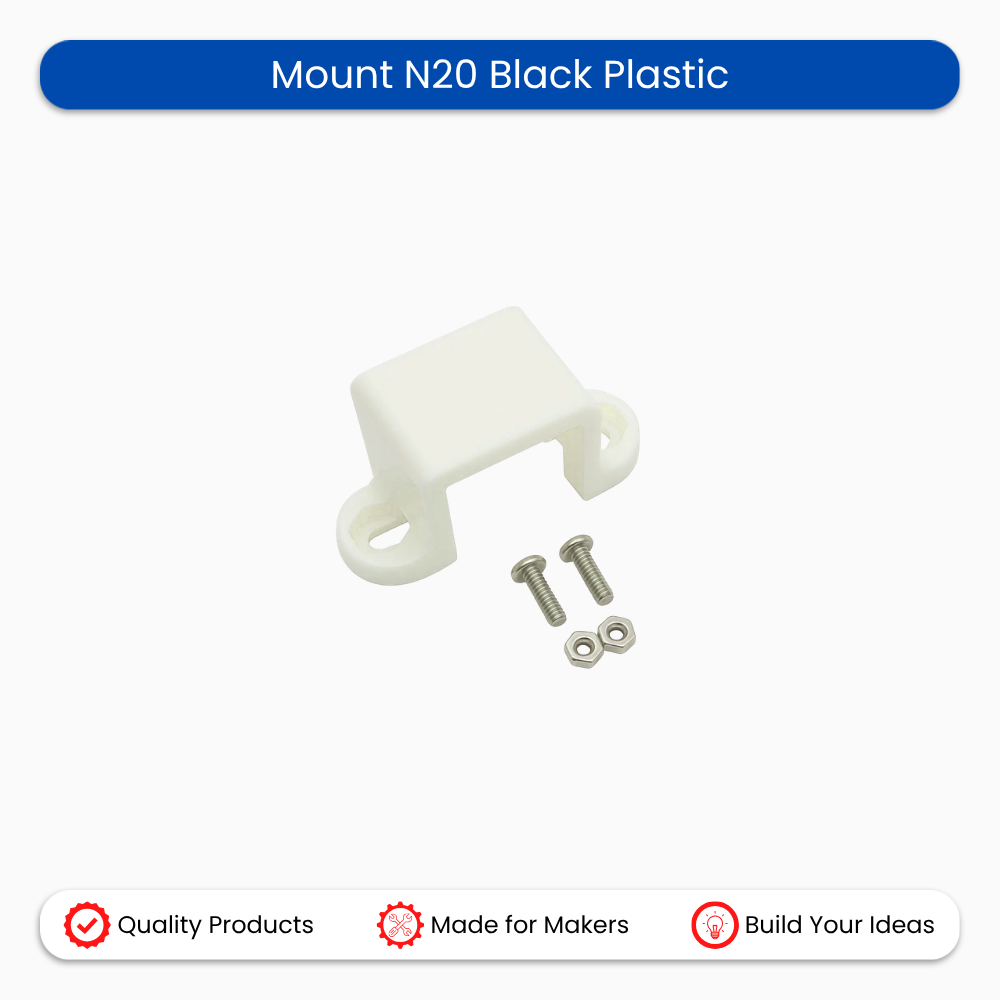 Mount N20 Black Plastic