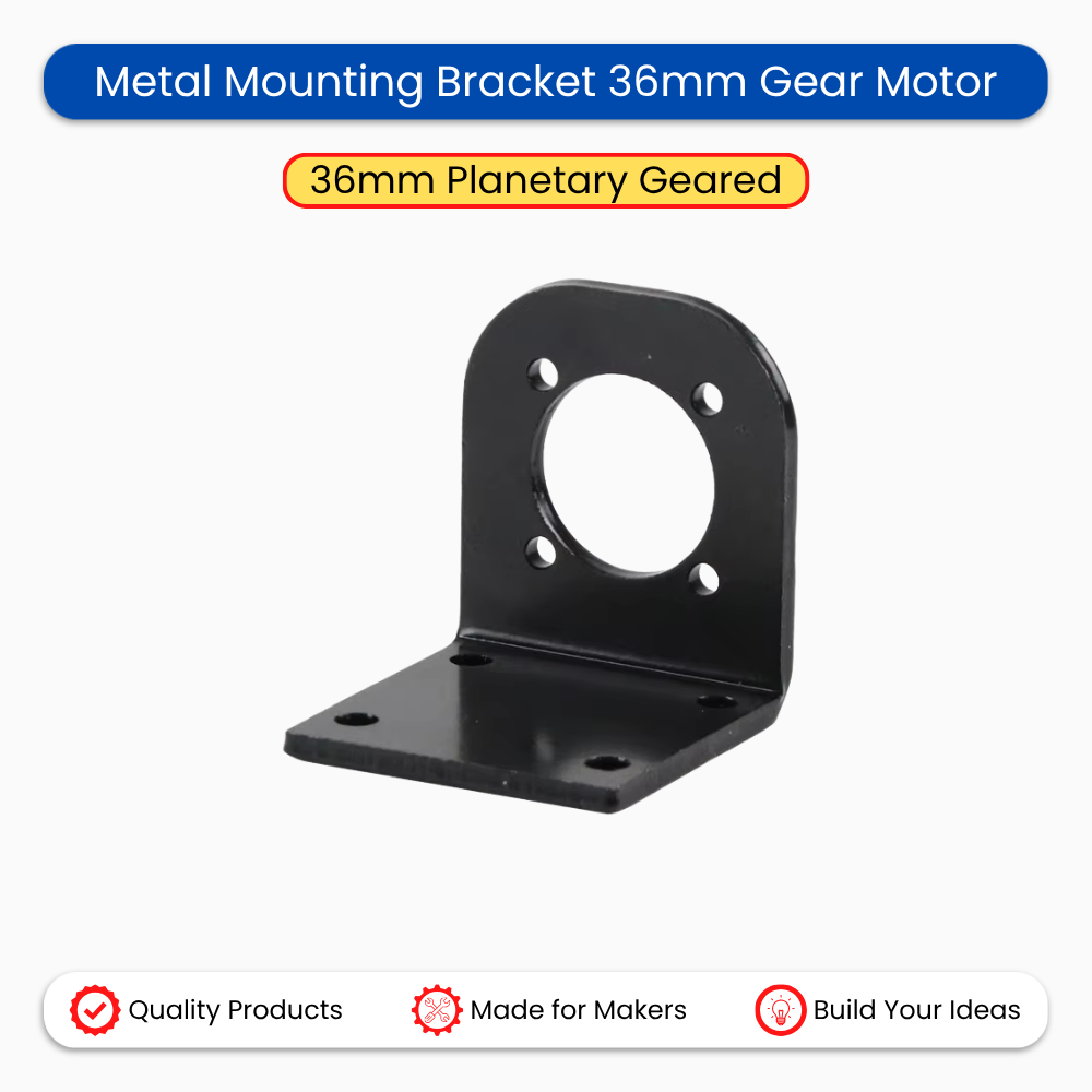 L Metal Mounting Bracket 36mm