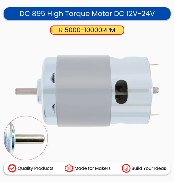 DC 895 High Torque Motor DC 12V-24V