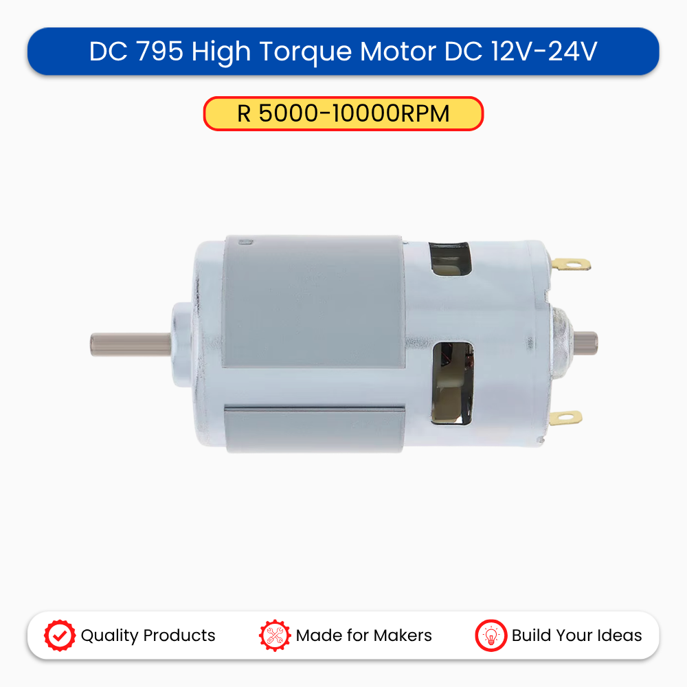DC 795 High Torque Motor DC 12V-24V