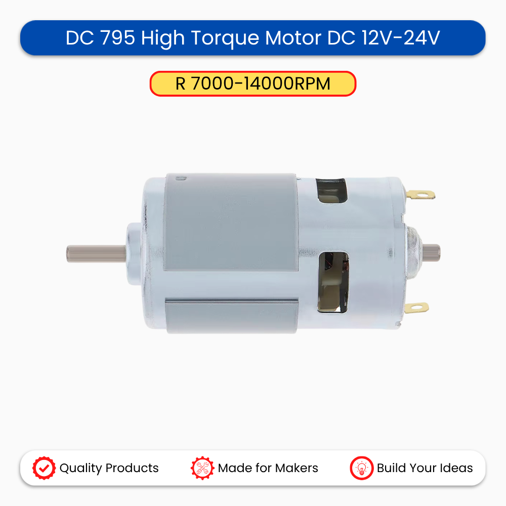 DC 795 High Torque Motor DC 12V-24V