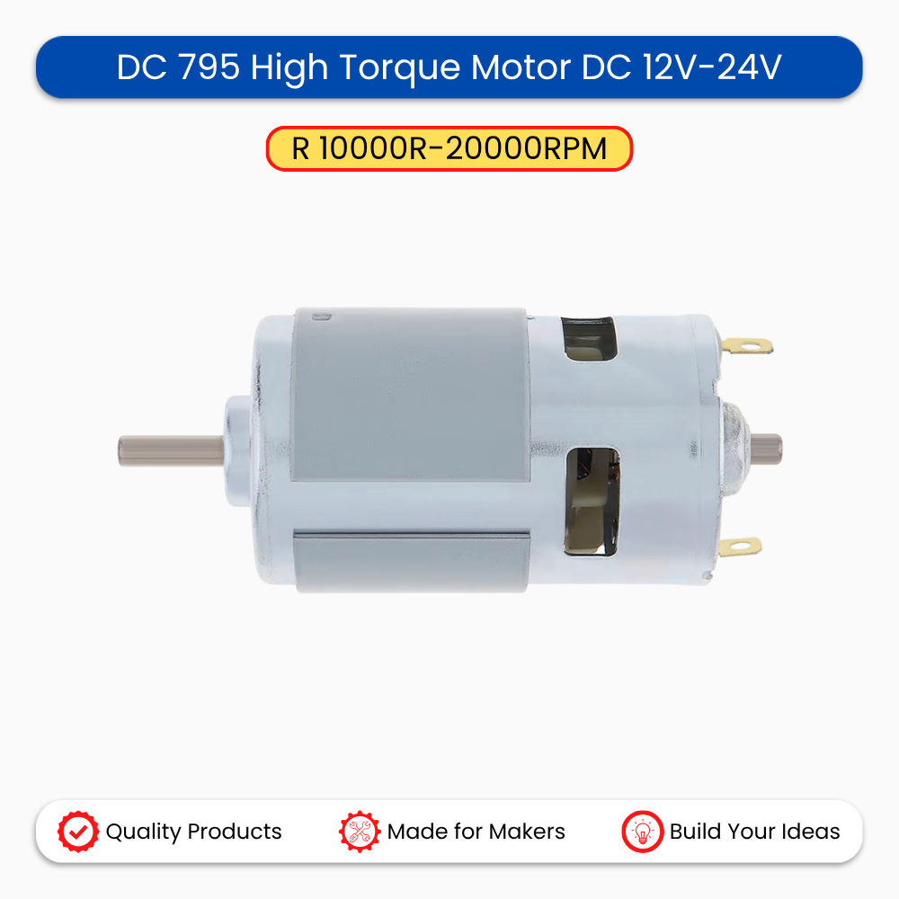 DC 795 High Torque Motor DC 12V-24V