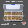 Ceramic Yellow Kit 300PCS 10-Type