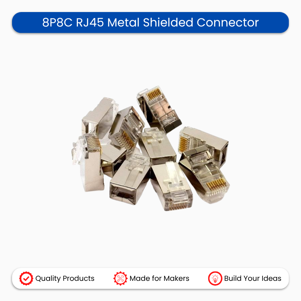 Cat6 RJ45 Metal Shielded 8P8C