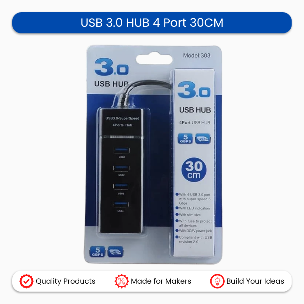 USB 3.0 HUB 4Port 30CM