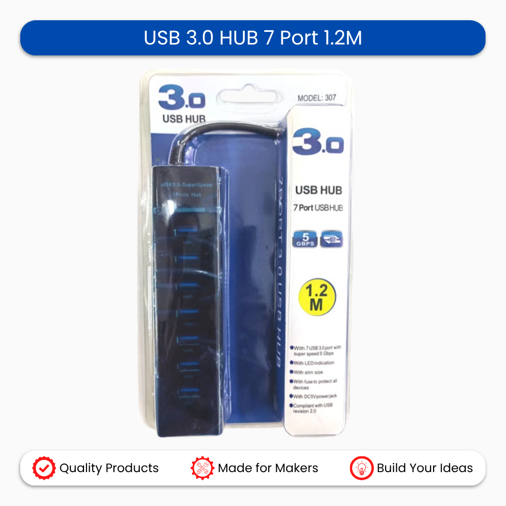 USB 3.0 HUB 7Port 1.2M