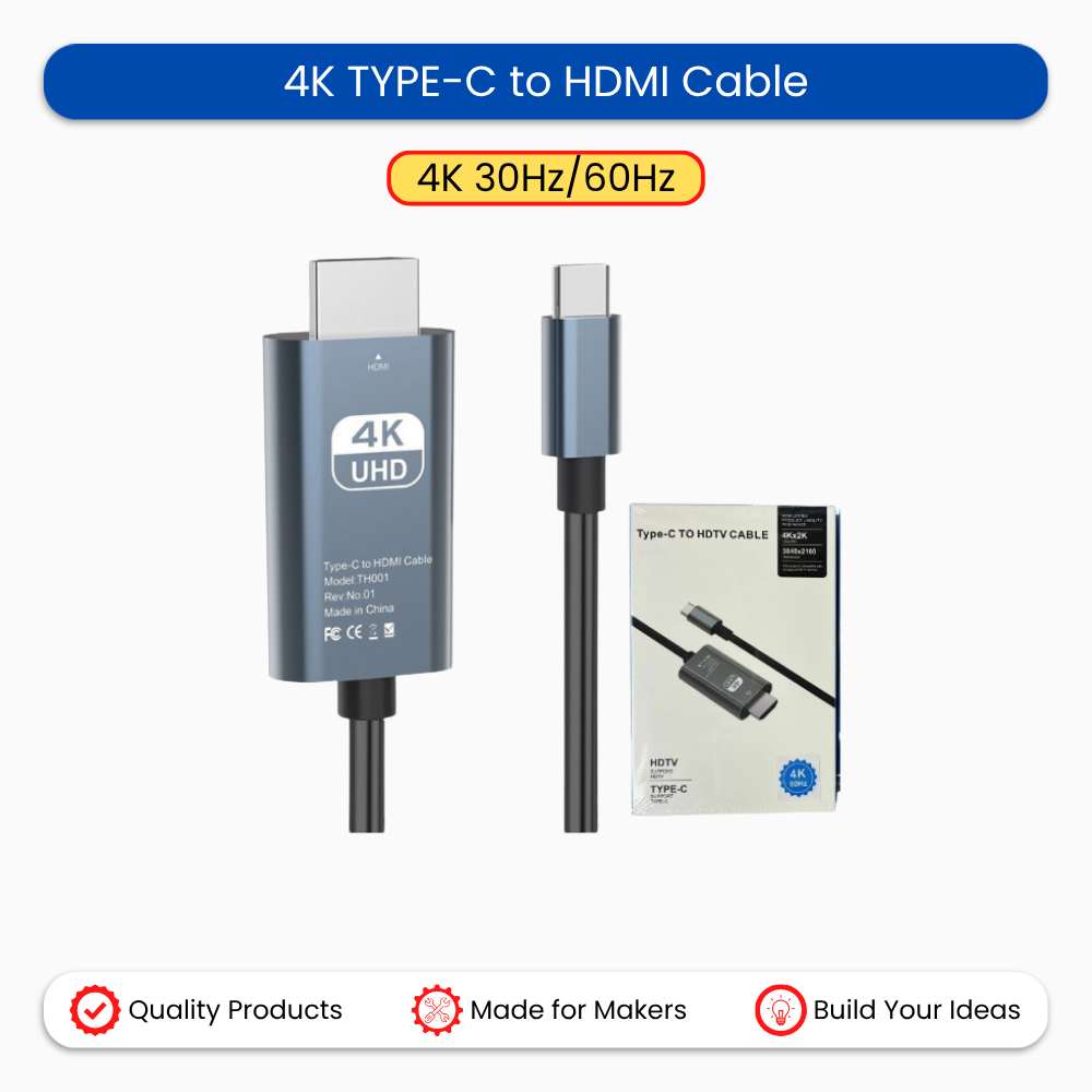 4K TYPE-C to HDMI Cable