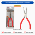 YTH-616Y Needle Nose Pliers Toothless