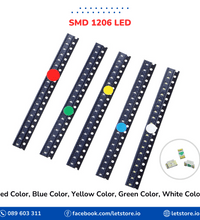 LED SMD 1206 Light Emitting Diode Red/Blue/Yellow/Green/White Color