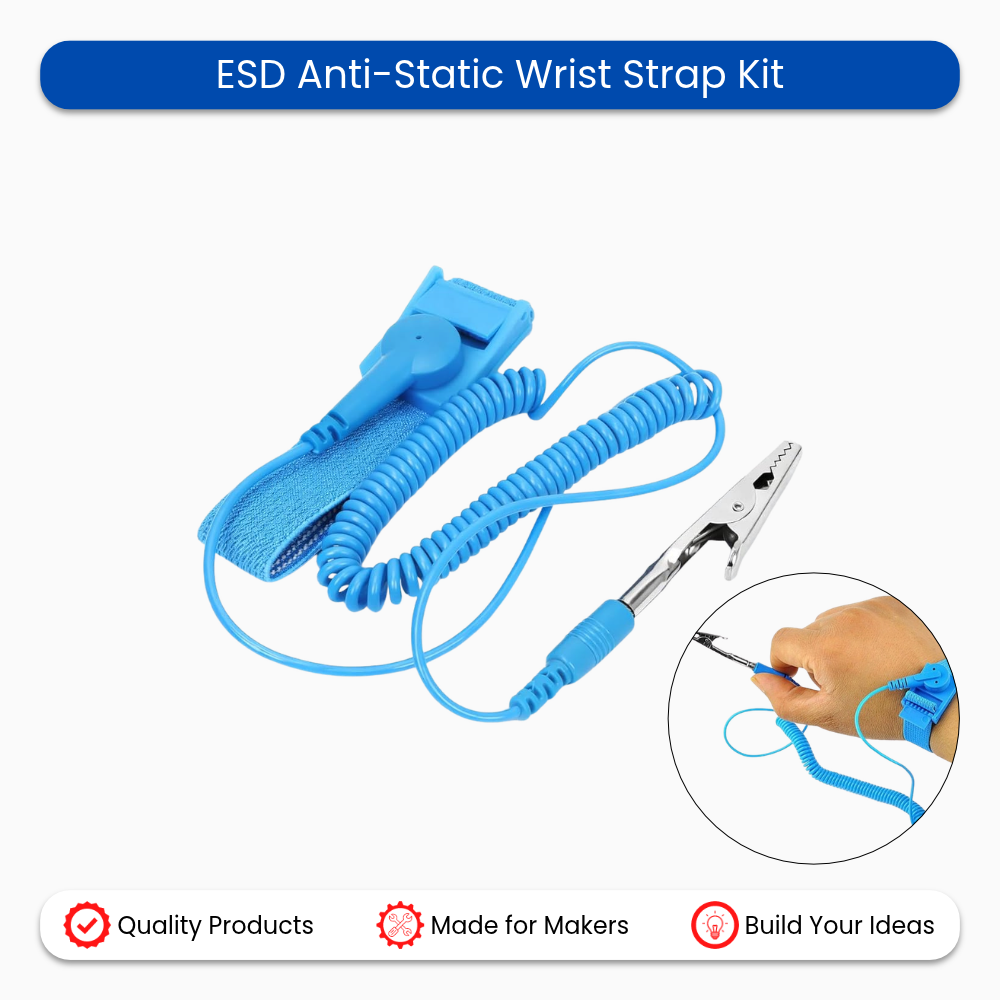 ESD Anti-Static Wrist Strap Kit