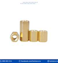 Solid Brass Copper M3 Hex Standoff Hexagon Pillar F-F Spacer for PCB Board