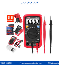 Digital Multimeter LCD UNI-T UT33A+ HANDHELD Auto Range AC/DC OHM Voltage Tester