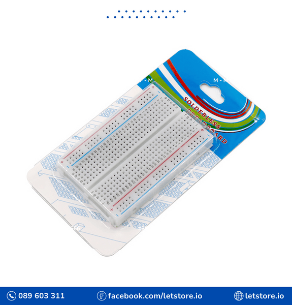 MB-102 400 Points Half Size Solderless Breadboard Prototype Board