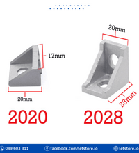 2020 2028 Corner Bracket Fitting for Aluminum Profile 2020 3D Printer