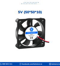 5010 Fan 50MM 50x50x10MM 12V 5V 24V 2Pin DC Cooler Small Cooling Fan DIY