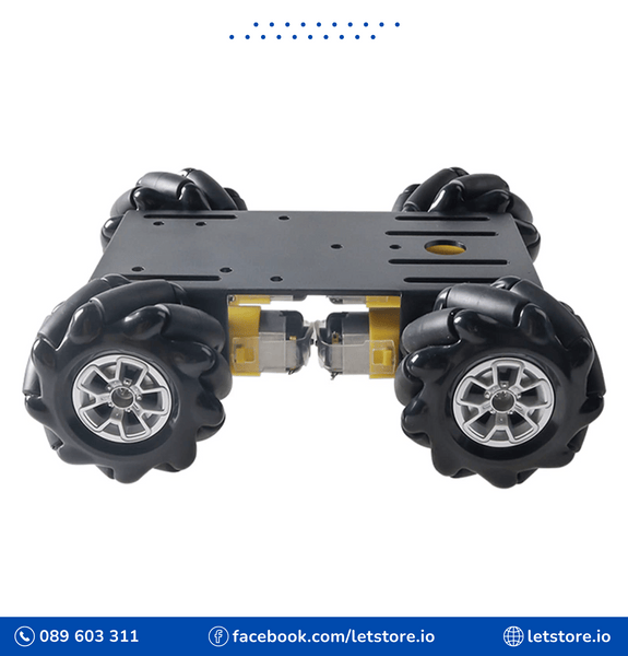 60mm Mecanum Wheel Car Chassis MC100 with TT Motor